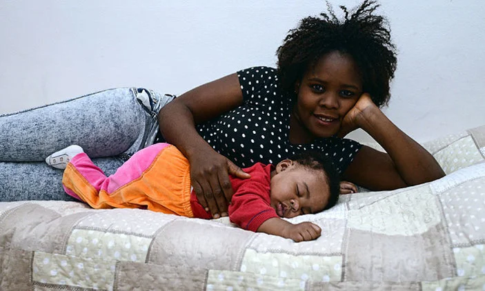 The migrant babies born at sea