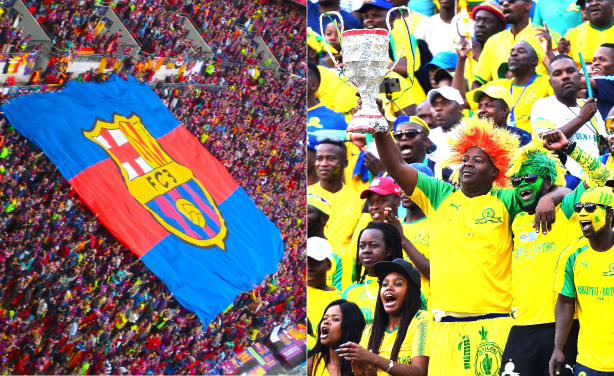 Barcelona the Winners in Clash Against Sundowns In South Africa