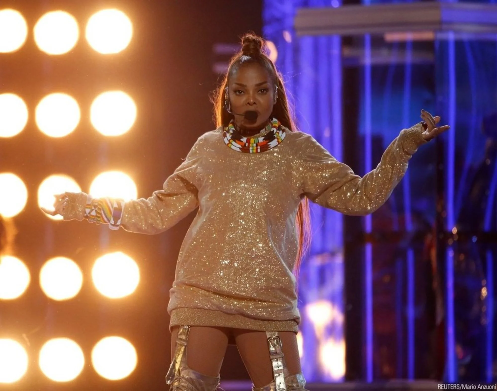 Janet Jackson Hit the Akwaaba Dance at The Billboard Music Awards and It Was Everything