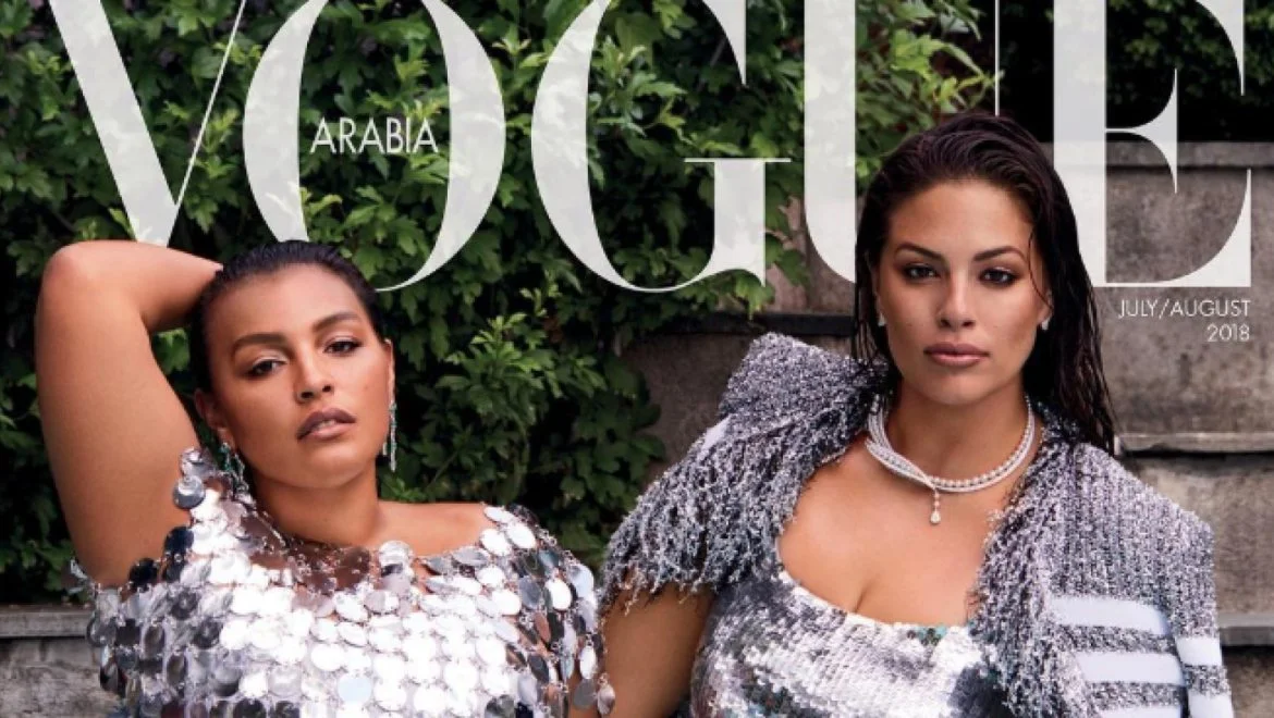 Latest issue features two stunning plus-size models