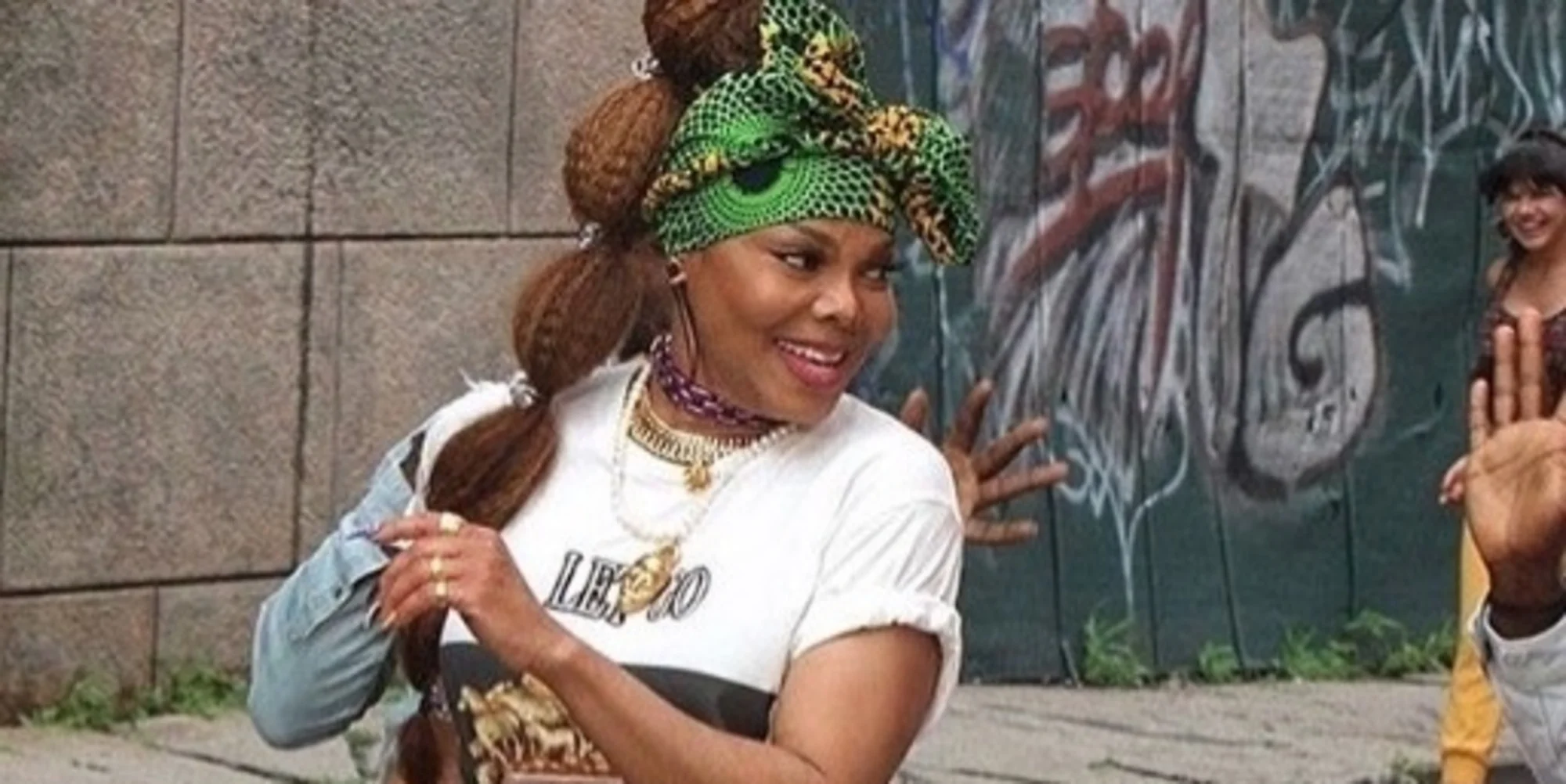 Janet Jackson's Filming a Music Video "Featuring a Lot of African Rhythms"