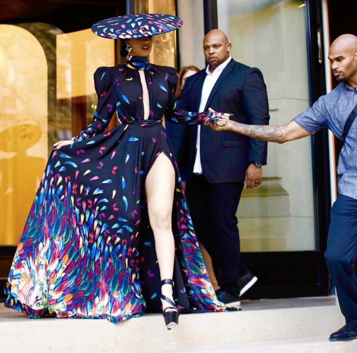 Rapper is rocking Paris Fashion Week with these amazing outfits