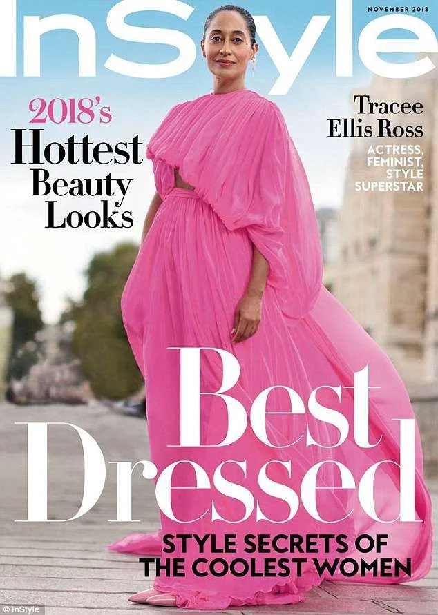 Actress is pretty in pink on the cover of InStyle magazine