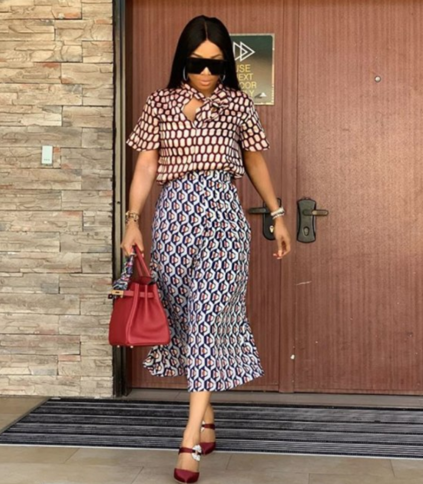 How to slay mixed prints like some our favourite fashionistas