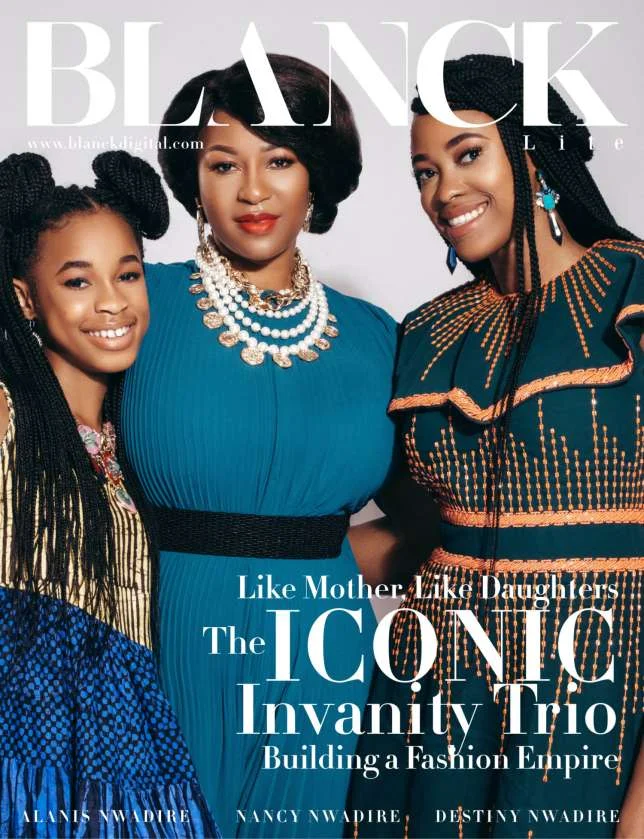 The Iconic Invanity Trio dazzle on the cover of Blanck magazine