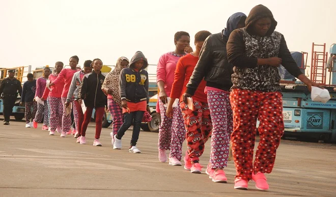 11 pregnant women, 130 other Nigerians return from Libya