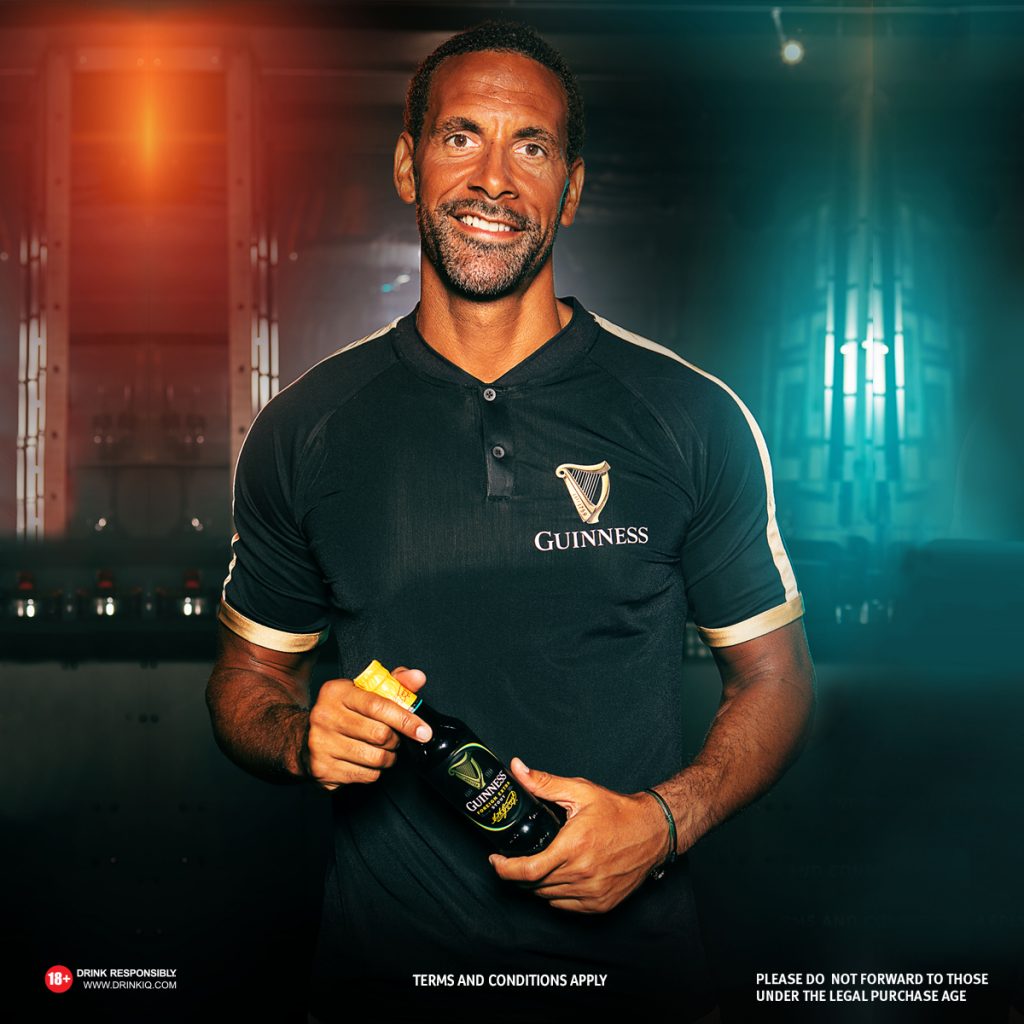 Guinness promises extraordinary football experience as Rio Ferdinand visits Nigeria
