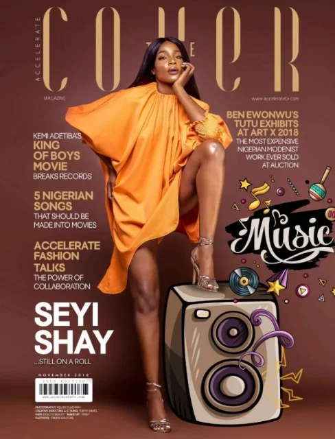 Check out Seyi Shay's awesome editorial for Accelerate TV's magazine