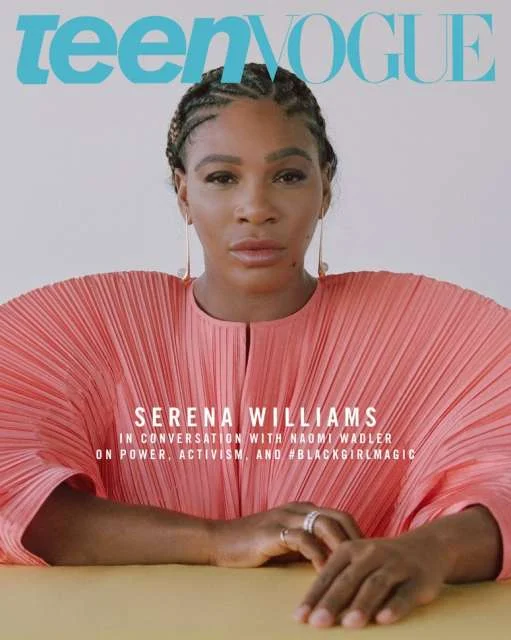 Serena Williams stuns on the cover of Teen Vogue