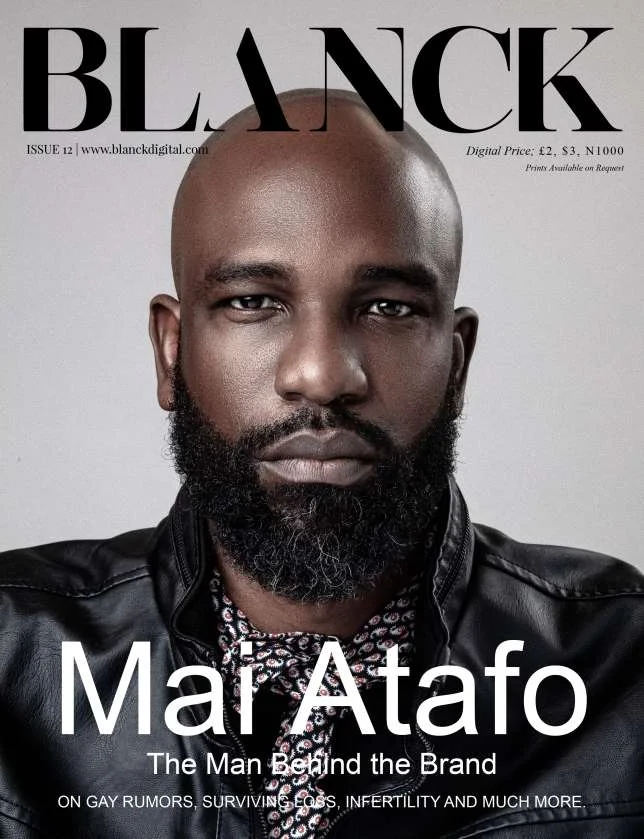 Iconic celebrity designer Mai Atafo is Blanck magazine's latest cover star