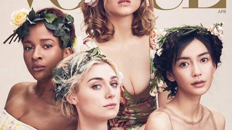 Adesua Etomi stuns on the cover of Vogue as she's named one of 14 global superstars