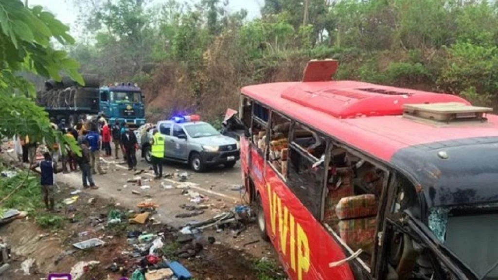 Bus collision claims over 50 lives in Ghana
