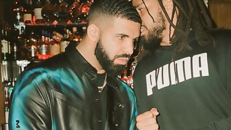 Drake wears custom leather jacket by Nigerian designer Mowalola