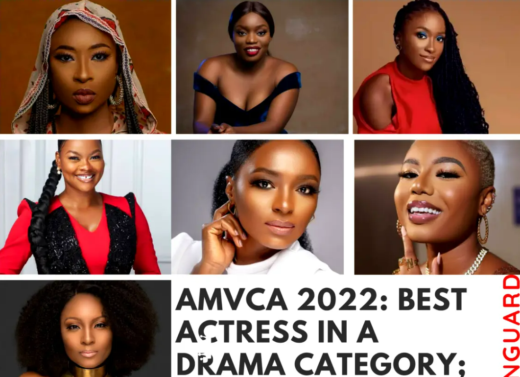 AMVCA 2022: Best Actress in A Drama category: Who will win?