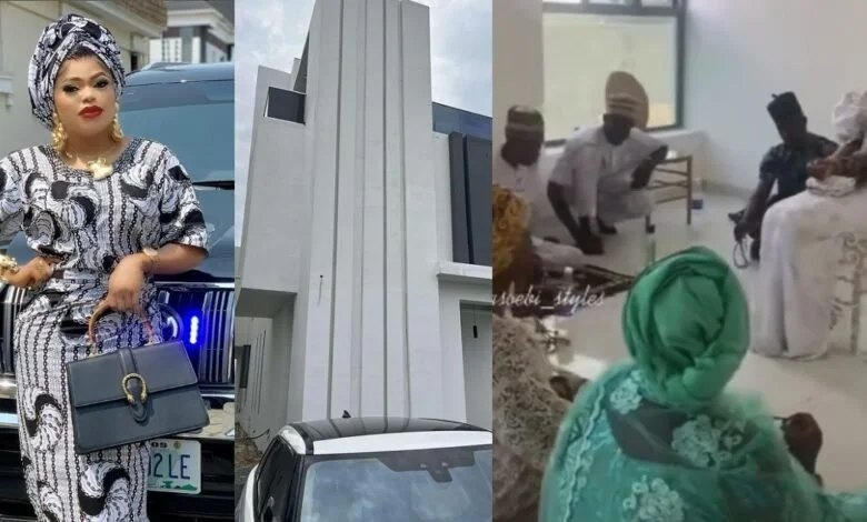 Nigerians react to clerics praying Bobrisky hour warming party
