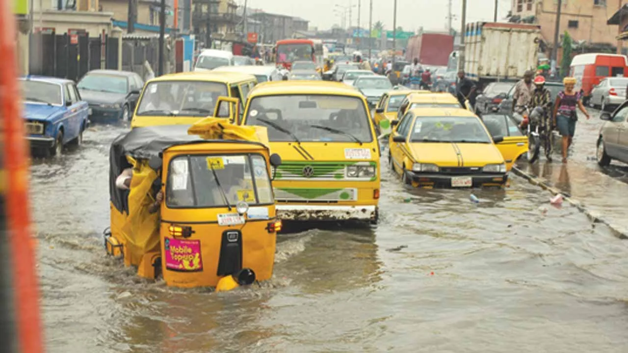 Lagos residents lament flooding, transport fare hike