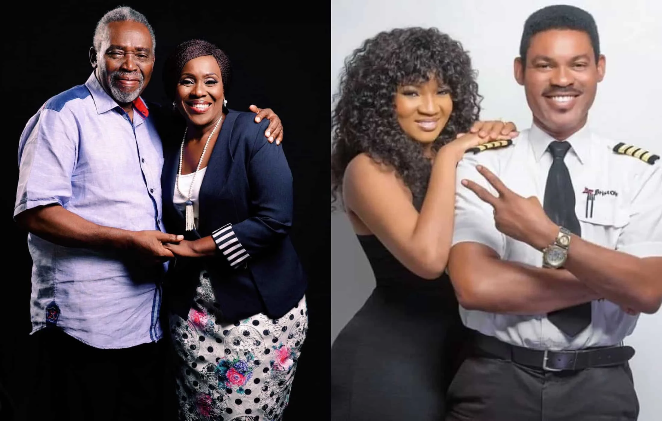 5 Nigerian celebrities with stable marriages since their wedding