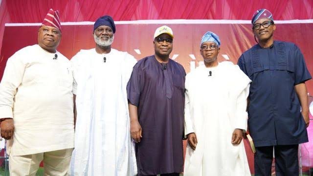 Osun poll: Oyetola, Adeleke, others sign peace pact