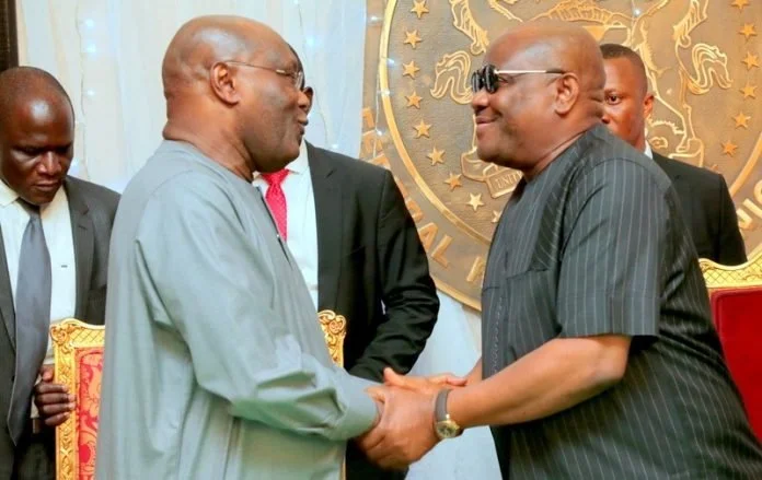 Atiku breaks the ice, meets Wike in Abuja