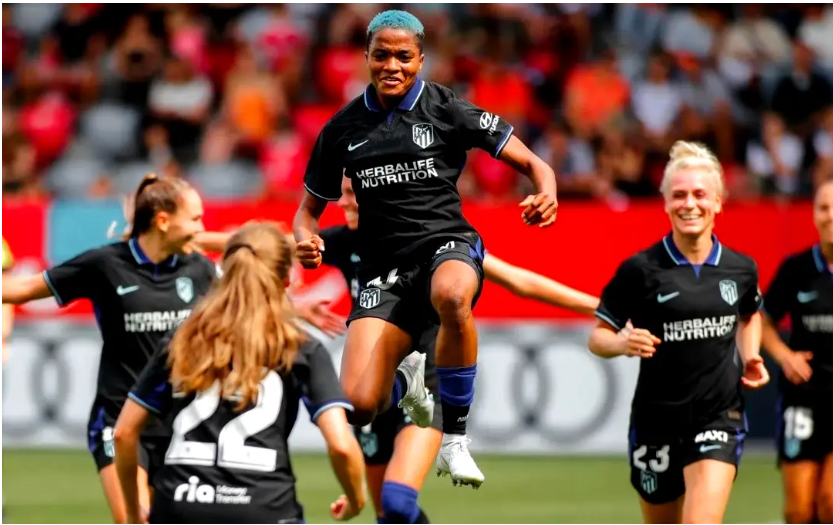 Rasheedat Ajibade on target against Bayern Munich in pre-season match