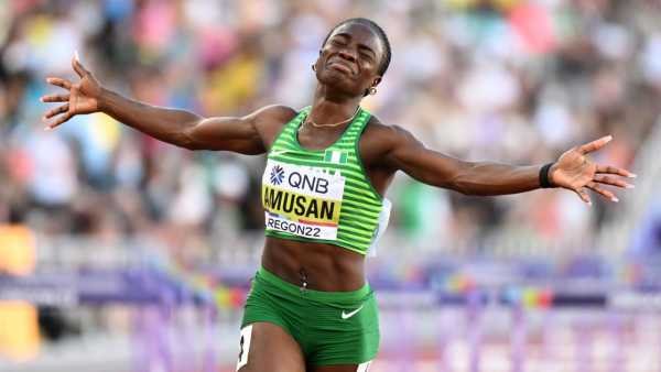 Golden girl Amusan wins Berlin meet