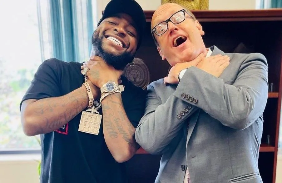 US embassy meets Davido, lauds Nigeria’s entertainment industry