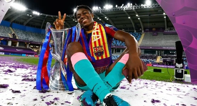 Oshoala wins 2022 Women’s ICC award