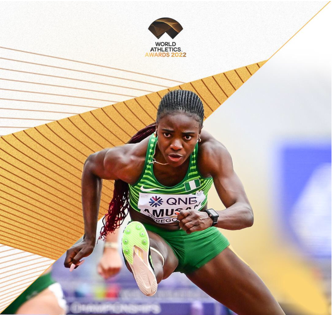 Amusan makes World Athlete Award final list