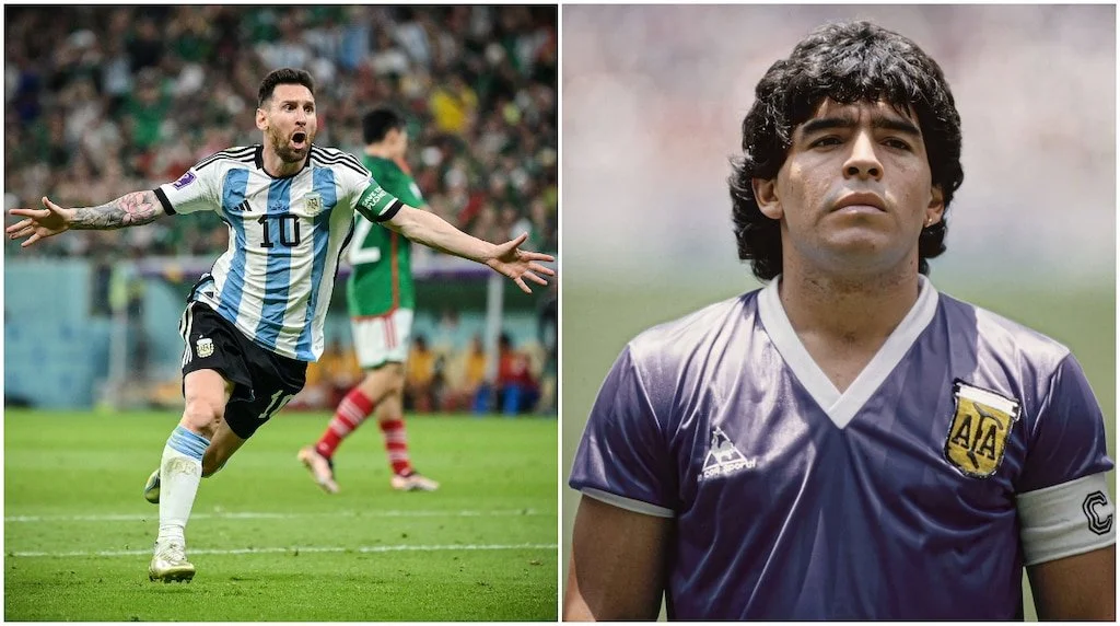 Messi matches Maradona’s eight World Cup goal record