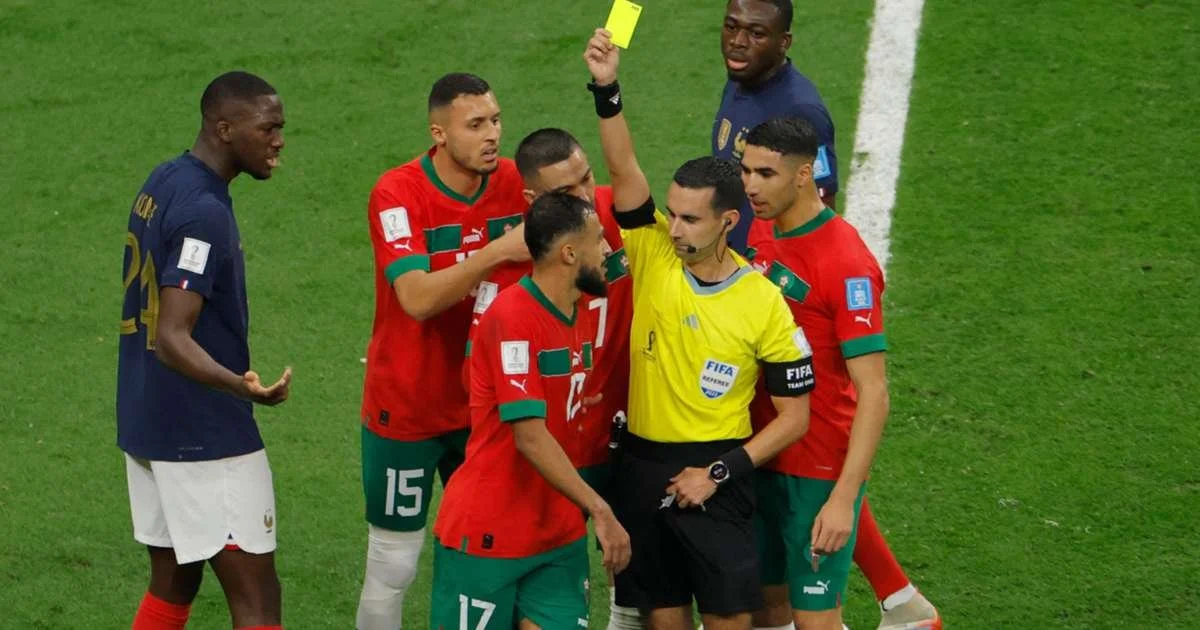 Morocco protests to FIFA over semi-final referee