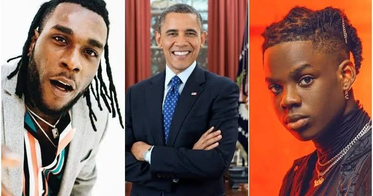 Burna Boy, Rema, Ayra Starr’s songs make Obama’s favourite music of 2022