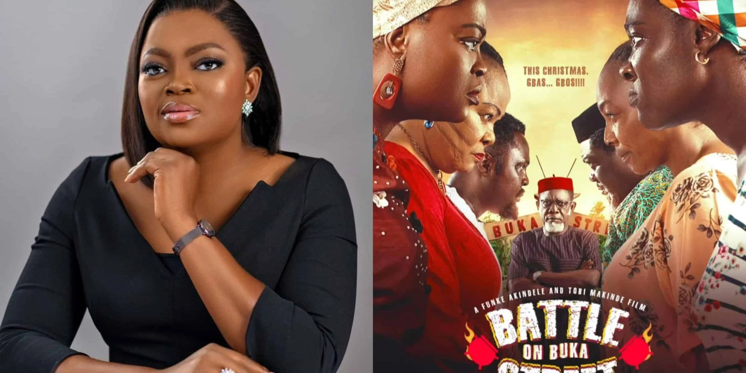 Funke Akindele's 'Buka on Battle Street' breaks Nollywood records by grossing N135 million in a day