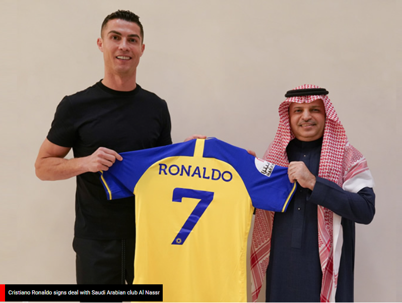Ronaldo's first Al-Nassr match is called off due to heavy rain.