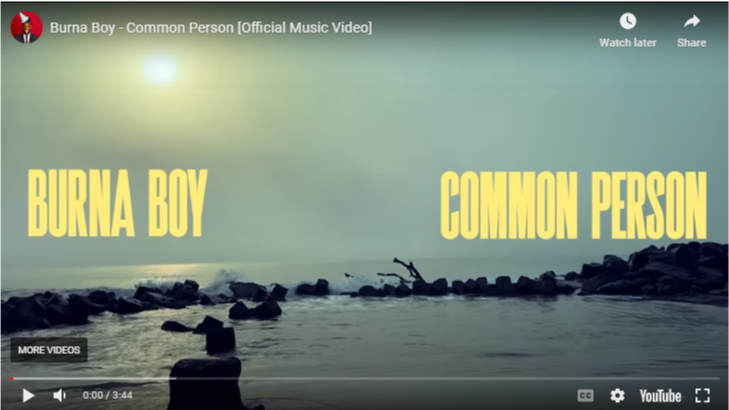 Burna Boy releases ‘Common Person’ music video