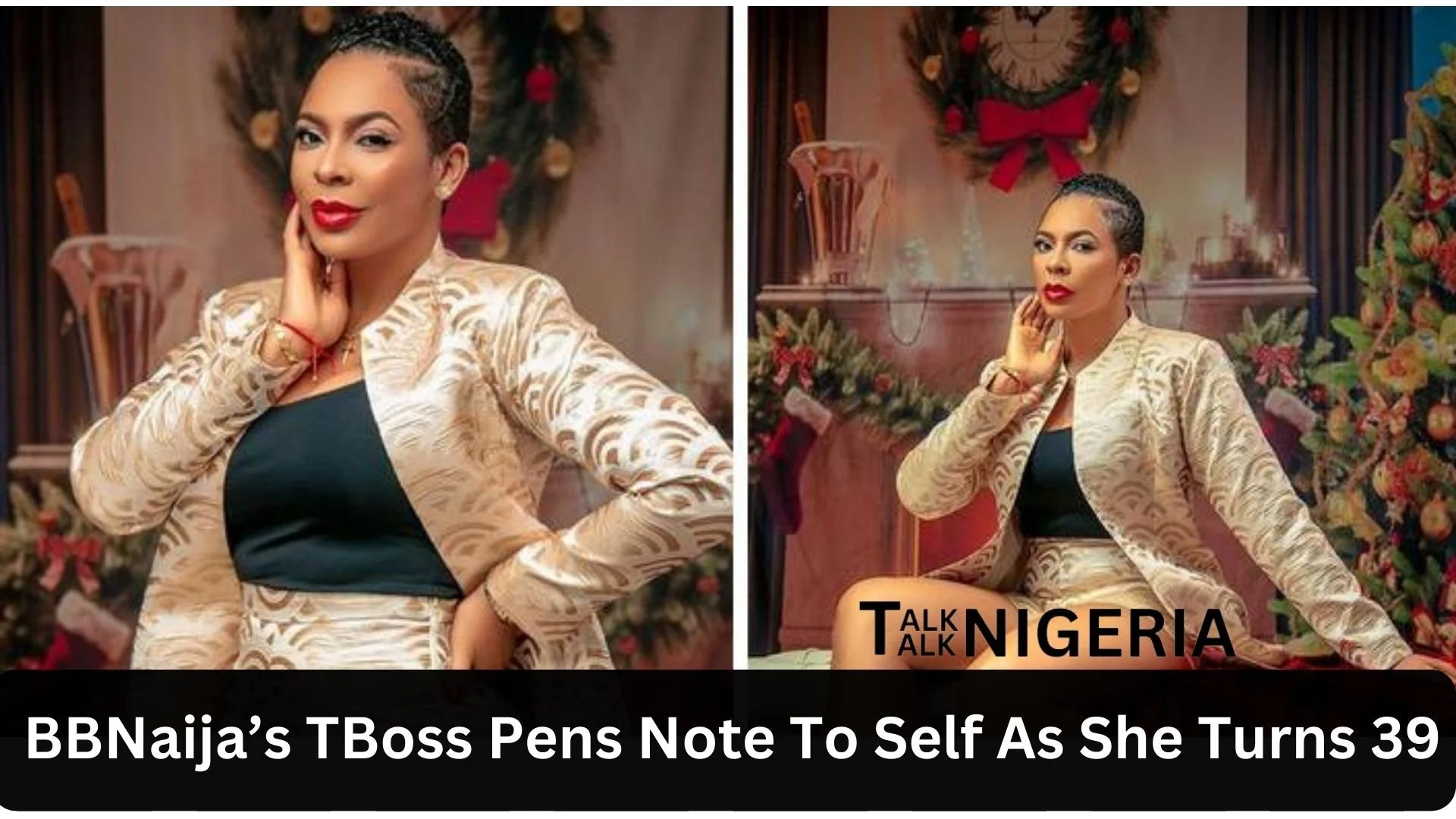 BBNaija’s TBoss Pens Note To Self As She Turns 39
