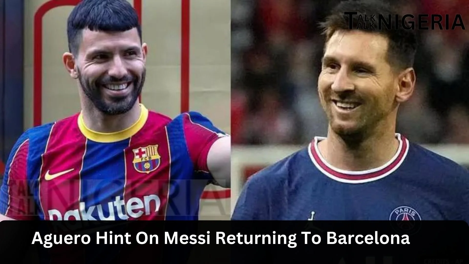 Aguero Hint On Messi Returning To Barcelona
