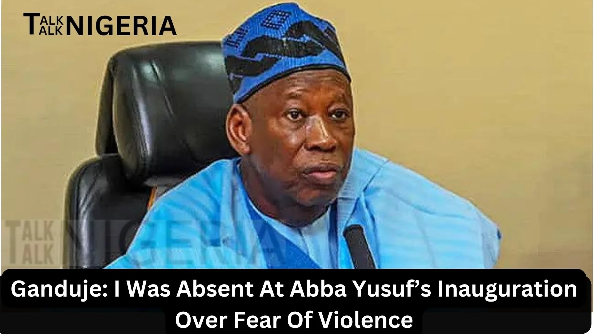 Ganduje: I Was Absent At Abba Yusuf’s Inauguration Over Fear Of Violence