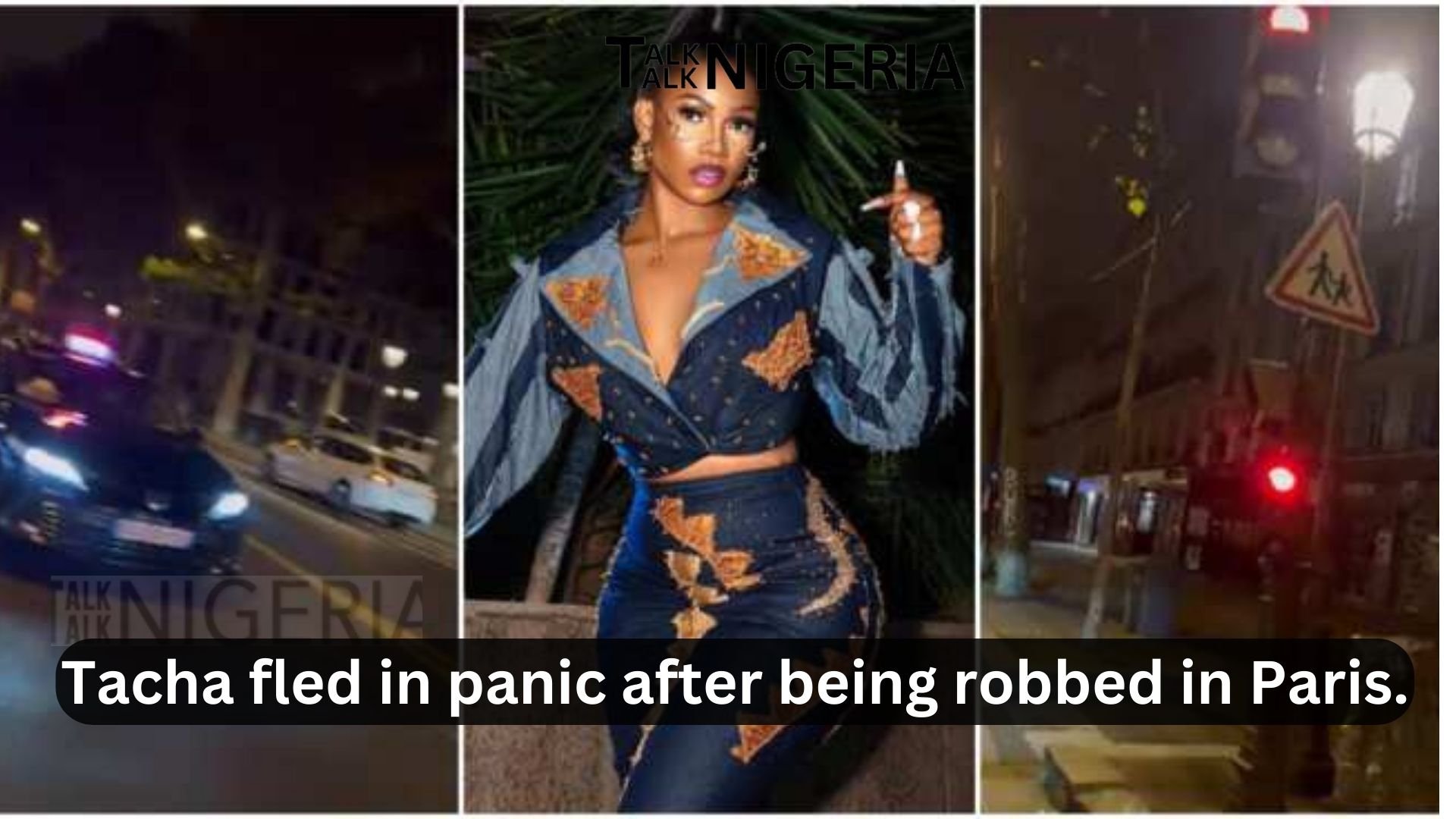 Tacha fled in panic after being robbed in Paris (VIDEO)