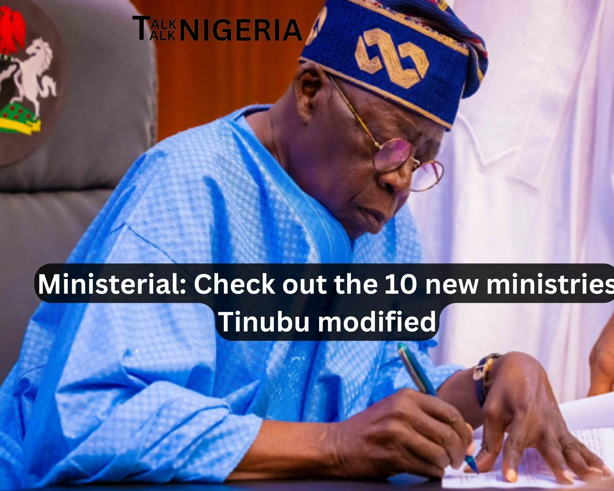 Ministerial: Check out the 10 new ministries Tinubu modified
