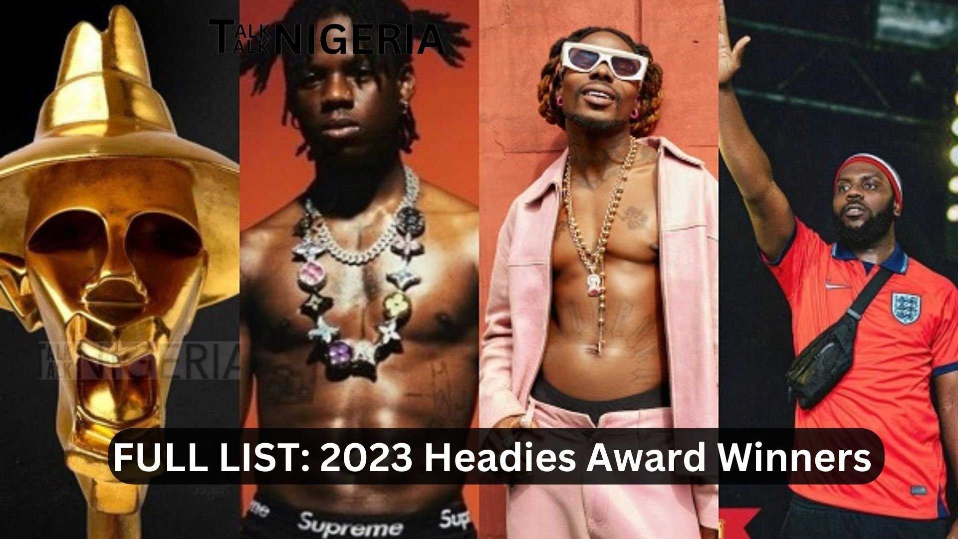 FULL LIST: 2023 Headies Award Winners