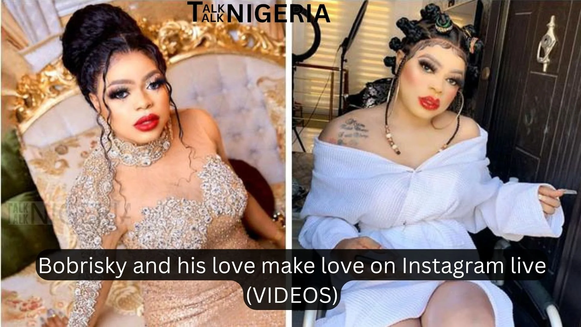 Bobrisky and his love make love on Instagram live (VIDEOS)