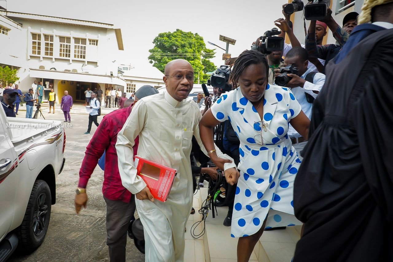 Emefiele is back in the EFCC's custody and will be arraigned four times. 25 April. 