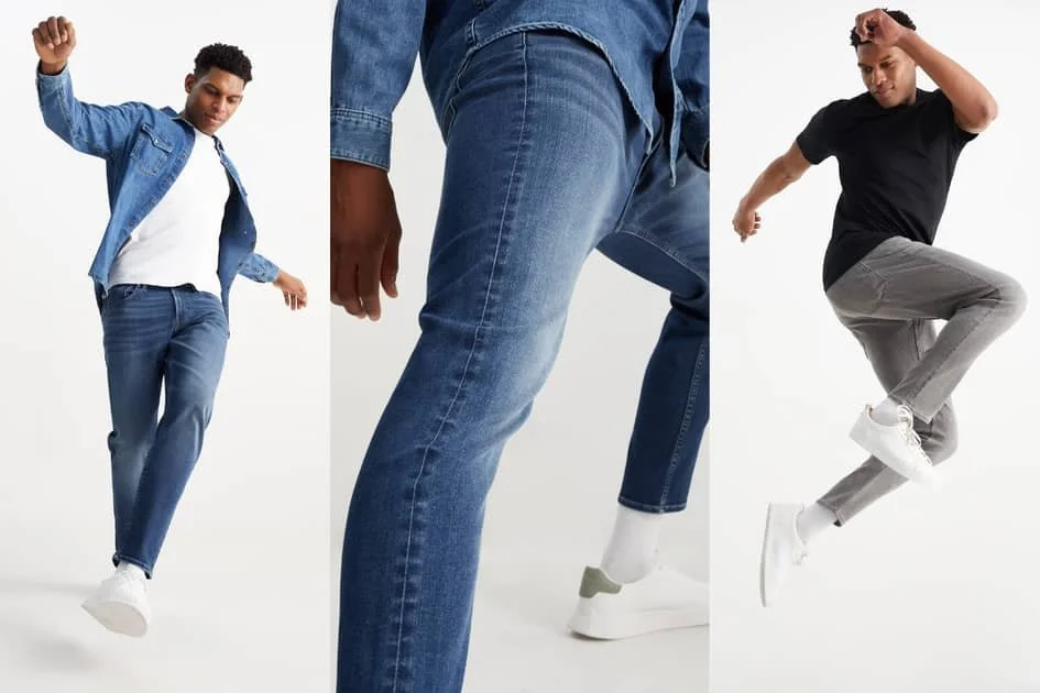 C&amp;A Unveils Cutting-Edge Men's Denim Capsule Collection with LYCRA ADAPTIVE FIBER. 