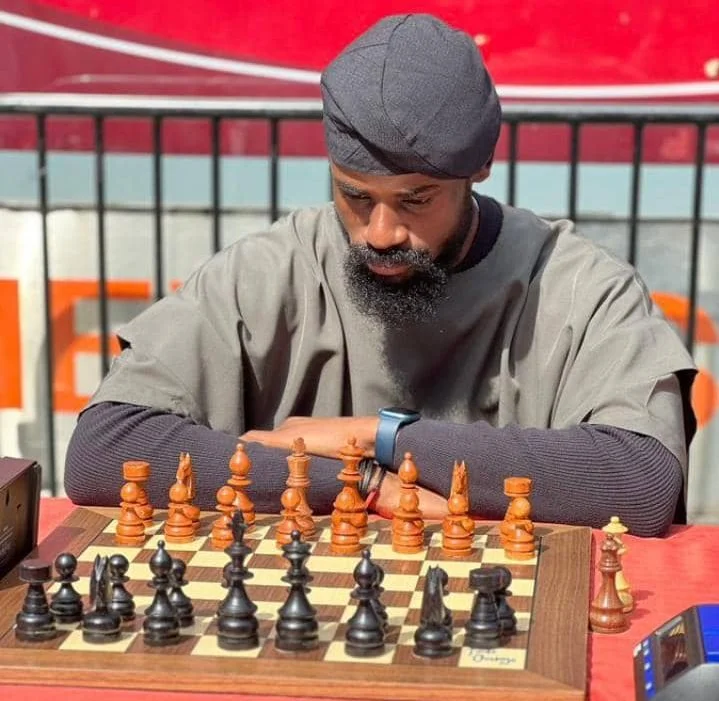 Onakoya admits grappling with food poisoning during chess marathon