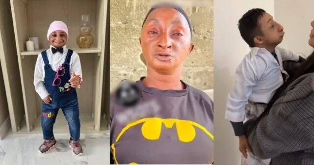 “Why are these species always @ngry and aggress!ve?” – Netizens react to trendy video of Aunty Ramota’s Oyinbo lookalike