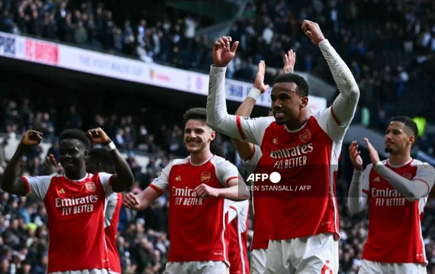 EPL: Arsenal survive Spurs fightback to boost title charge