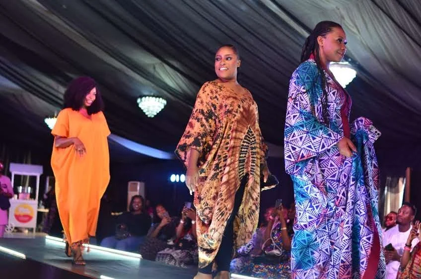 COLOURFUL DISPLAY OF ADIRE AS PLUSH FASHION SHOW HOLDS