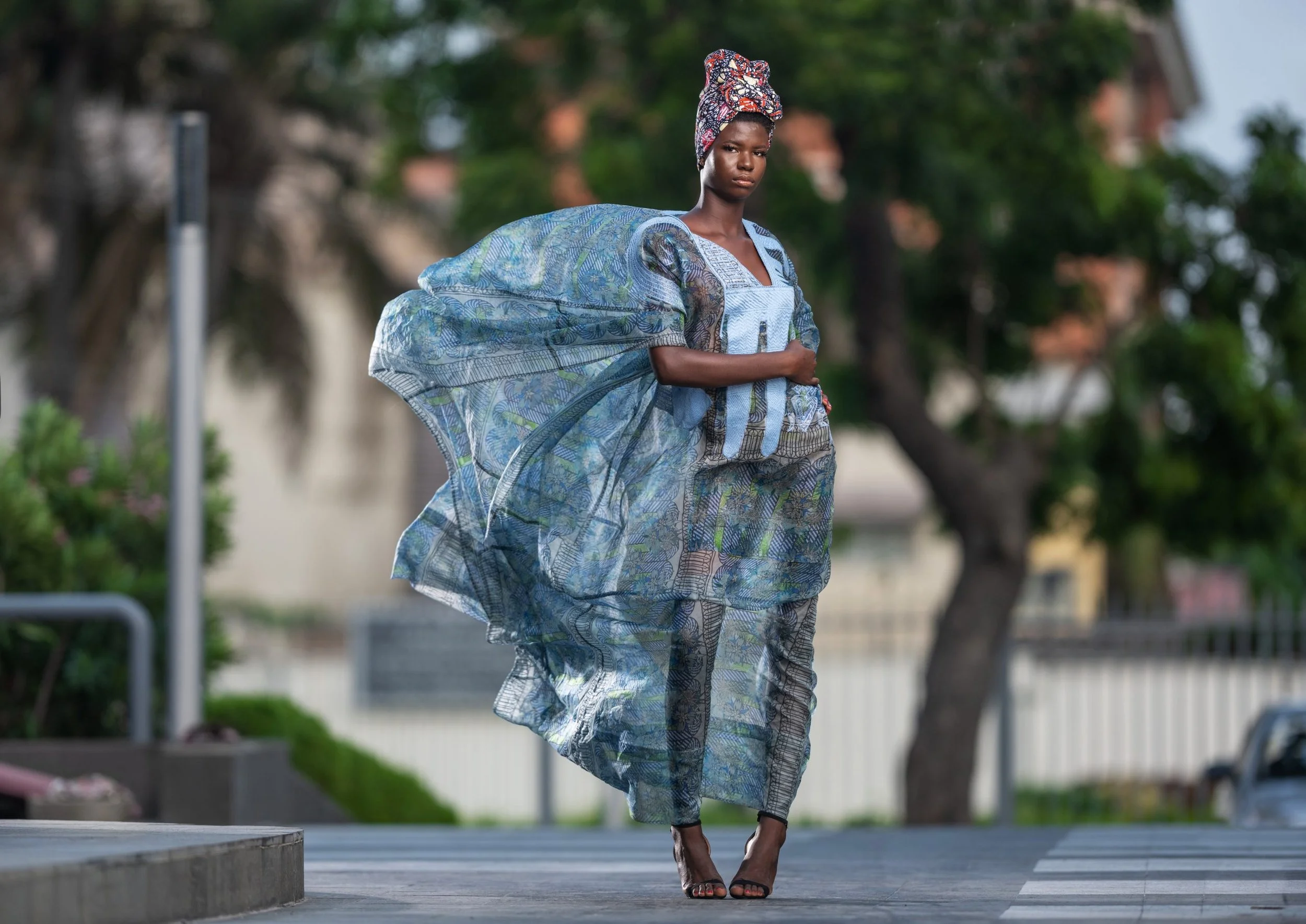 The Look: Chiffon-Embroidered Kaftans 