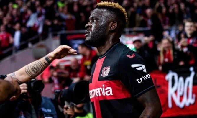 Bundesliga: Boniface dedicates rookie award to fans