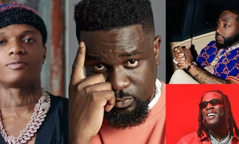 Burna Boy, Davido, Wizkid can't think I meant to disrespect them - Sarkodie says